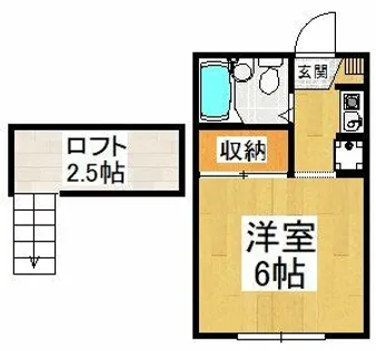 シャルム貴望ヶ丘【1階】の間取り