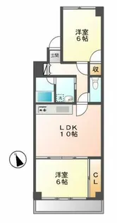 サングランメール【7階】の間取り