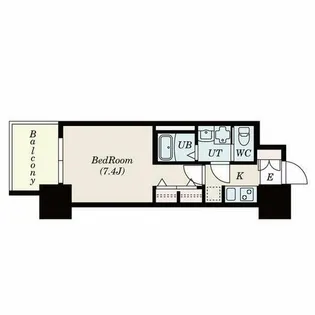 S-RESIDENCE堀田【9階】の間取り