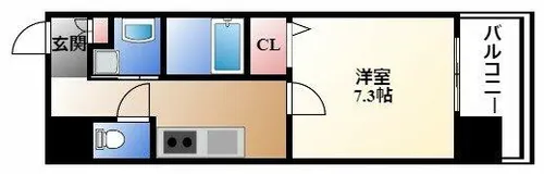 LIBERTA CARINO (リベルタカリーノ)【11階】の間取り