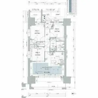 プレサンス グラン 栄 THE TOWER【5階】の間取り