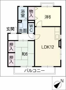 エトワールA棟【1階】の間取り