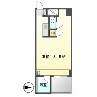 プリマヴェール名駅シュール【301号室】の間取り