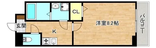 大阪府大阪市生野区巽北3丁目【アパート】の間取り