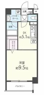 Y’z Lucao【1階】の間取り