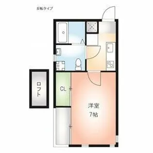 プリミエール妙音通【2階】の間取り