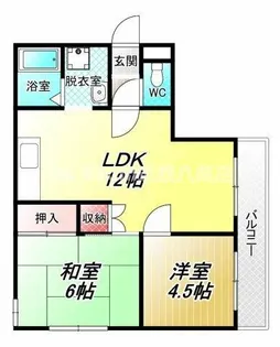 メゾンキューブ【2階】の間取り