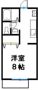 ハイネス本荘【206号室】の間取り