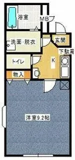 アネックスアサイ【3階】の間取り