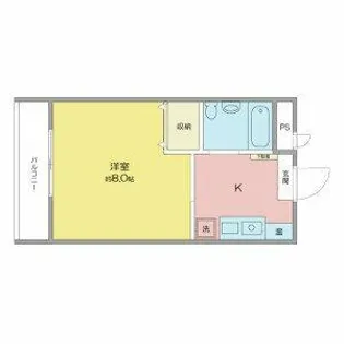 ベルトピア稲沢Ⅱ【4階】の間取り