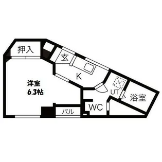 maison平安【3階】の間取り