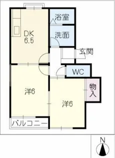 ダーウィン21【2階】の間取り