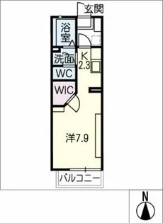 コンフォートハウス中央【2階】の間取り