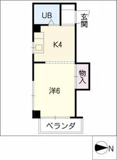 VOGEL-HAUS【2階】の間取り