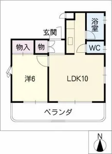 トレス・デ・フタバ【2階】の間取り