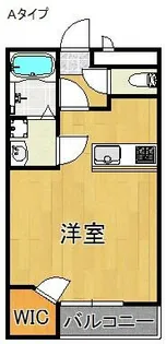 レオパレスおのさと【1階】の間取り