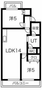 グリーンサイドヨシタカA【3階】の間取り
