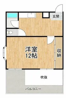 メゾンアルカディア金剛【4階】の間取り