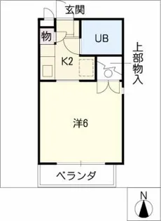フレンドリーボックス【3階】の間取り