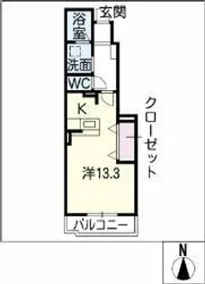 レオーネ浦里【1階】の間取り