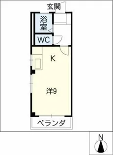 本陣ハウス【2階】の間取り