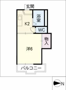フォーブルいずみ【1階】の間取り