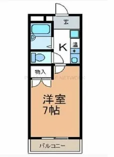 ダイヤモンドコート【3階】の間取り