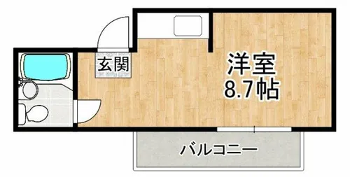 ペパーミントハウス狭山【3階】の間取り