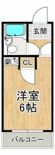サンロード白鷺【3階】の間取り