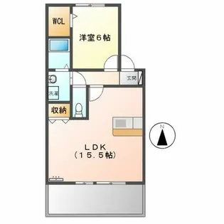 アマービレ【102号室】の間取り