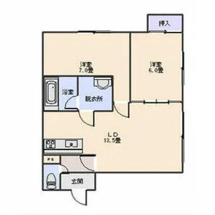 アメニティ相生【202号室】の間取り