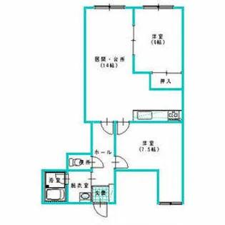 アメニティ相生III【2階】の間取り