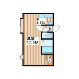 オーガニック石山【2階】の間取り
