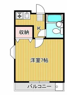 ハイツスミトク【2階】の間取り