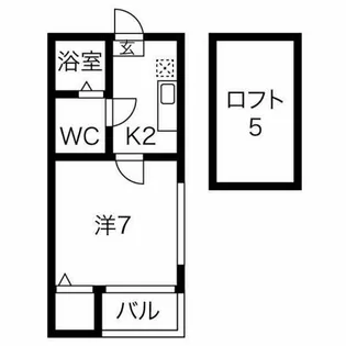 アイリス小幡【1階】の間取り