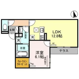 兵庫県明石市日富美町【アパート】の間取り