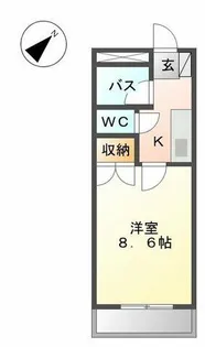 アーバンヒルズ【2階】の間取り