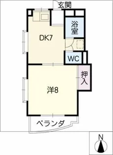 エクセレンス名東【3階】の間取り
