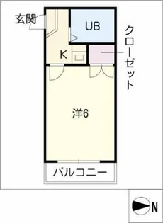 ロイヤルパレス【1階】の間取り