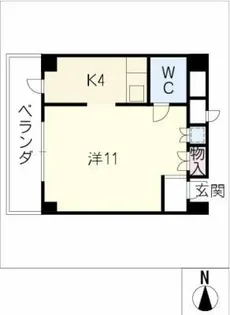 NESPALD EVE【3階】の間取り
