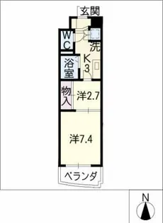 Amenity東陽【4階】の間取り