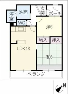 メゾンA3【2階】の間取り