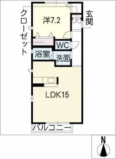 シャーメゾン エトワール【2階】の間取り