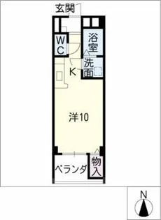 K COURT【4階】の間取り
