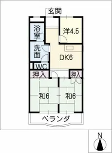 キャビンA【3階】の間取り
