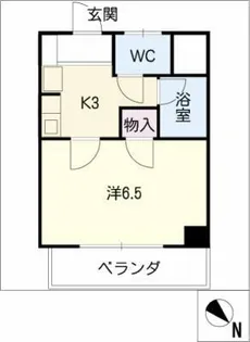 サンライズ吹上【5階】の間取り