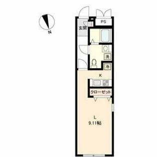 Branche吹上【4階】の間取り