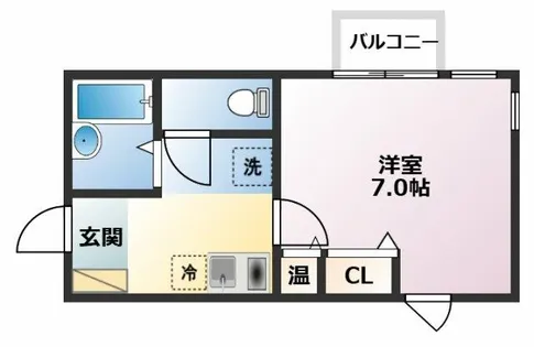 アヴェニール岡本【3階】の間取り