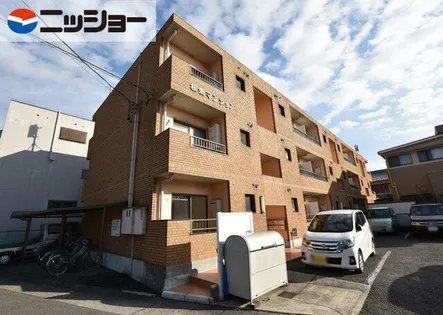 松栄マンション【1階】の外観