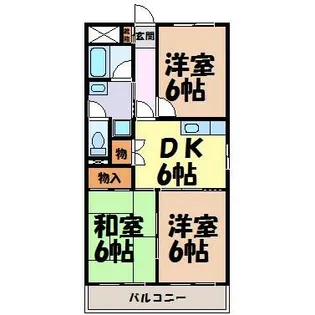 シティアーク新栄【10階】の間取り